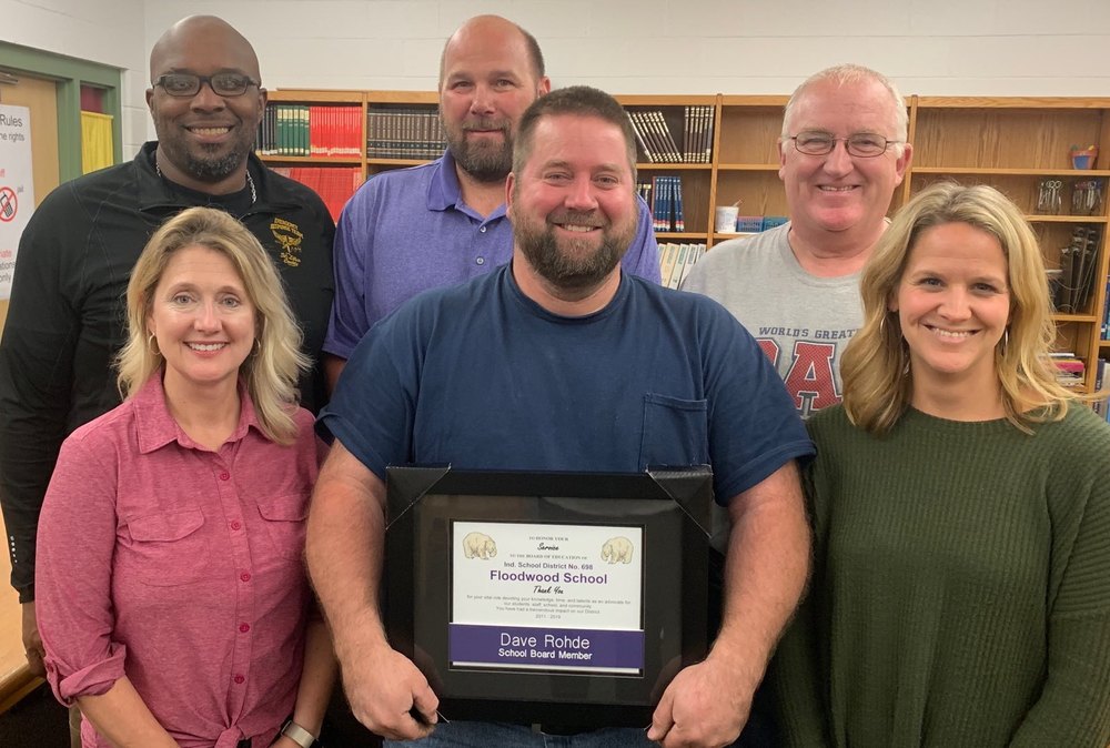 Board Member Dave Rohde Resigns Floodwood School District