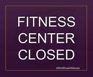 fitness center closed