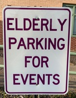 Elderly Parking Now Available