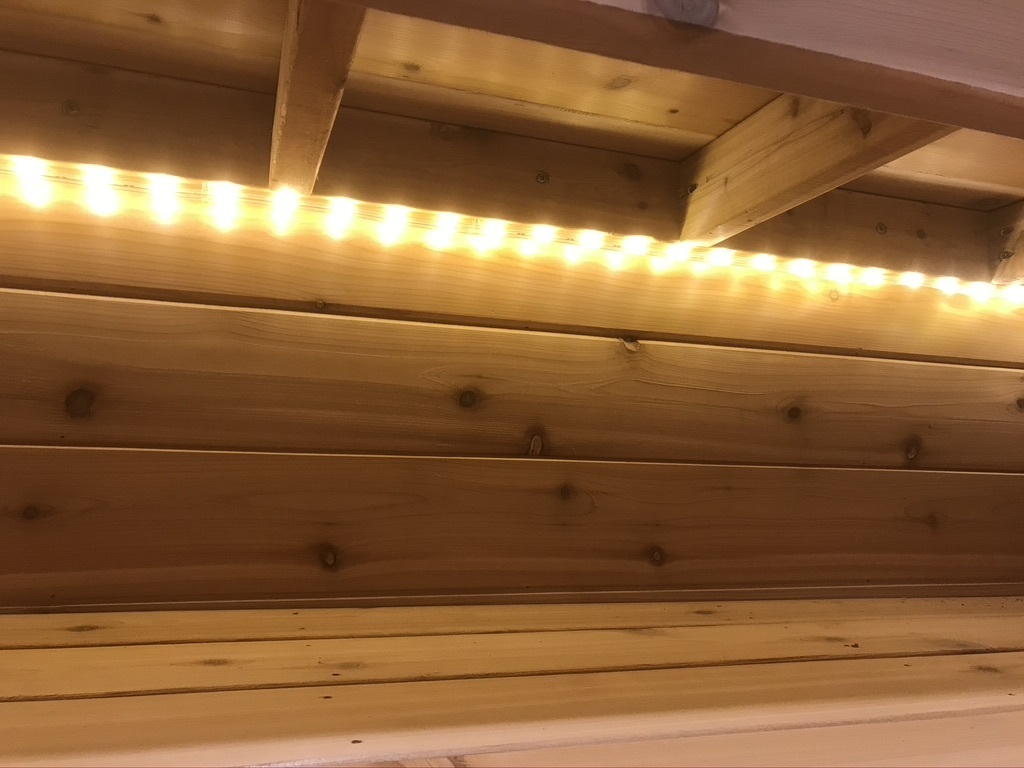 LED Light under bench